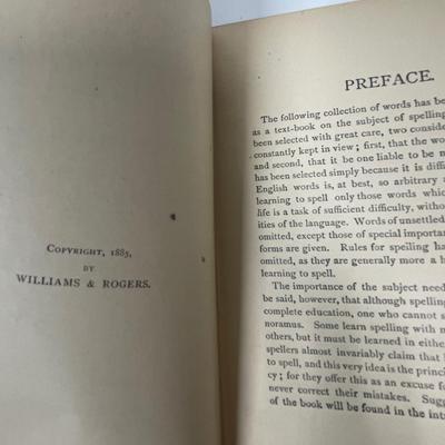 Lot of 2 Antique Spelling Books