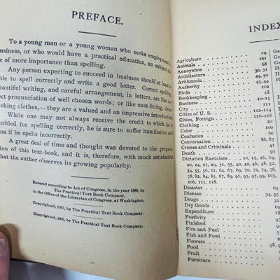 Lot of 2 Antique Spelling Books