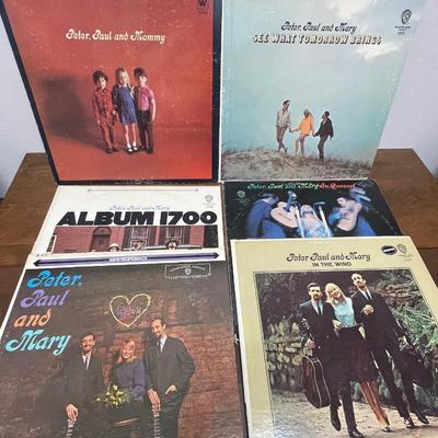 Vintage Vinyl 33RM Album Lot: Peter, Paul & Mary