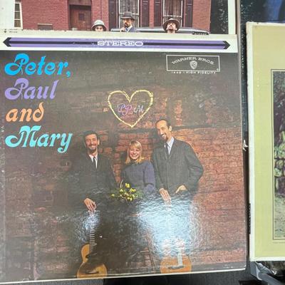 Vintage Vinyl 33RM Album Lot: Peter, Paul & Mary