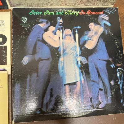 Vintage Vinyl 33RM Album Lot: Peter, Paul & Mary