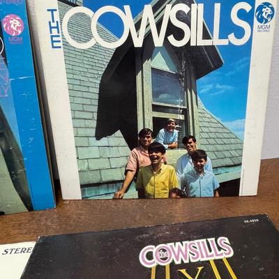 Vintage Vinyl THE COWSILLS Album Lot, 33rpm 4 ct