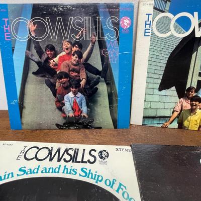 Vintage Vinyl THE COWSILLS Album Lot, 33rpm 4 ct