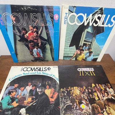 Vintage Vinyl THE COWSILLS Album Lot, 33rpm 4 ct