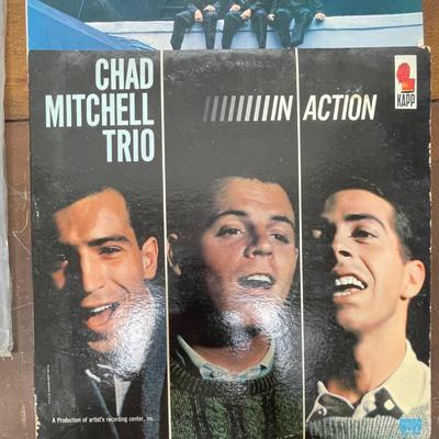 Vintage Vinyl Record Album Lot - Chad Mitchell Trio - 4 Albums 33rpm
