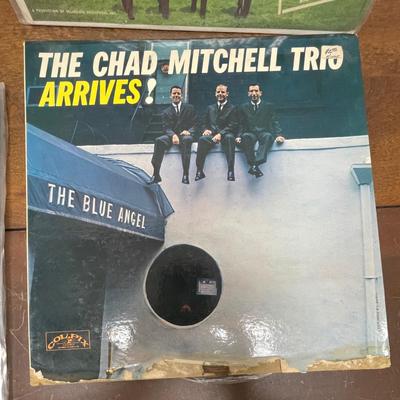 Vintage Vinyl Record Album Lot - Chad Mitchell Trio - 4 Albums 33rpm
