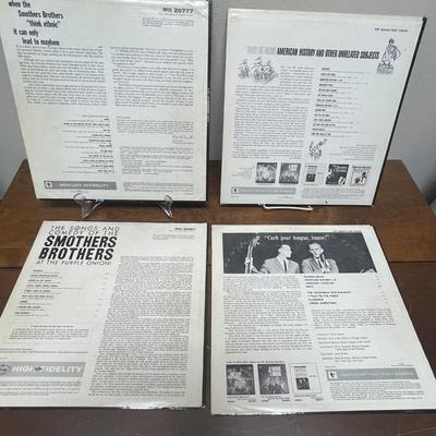 Vintage Vinyl Album Lot: 4 Smothers Brothers Albums