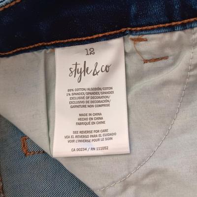 4 PAIRS OF LADIES JEANS SIZE 11/12