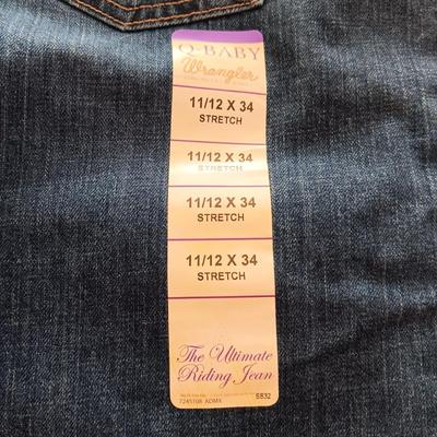2 NEW, 1 LIKE NEW LADIES JEANS SIZE 11/12