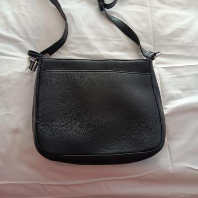HARLEY DAVIDSON LEATHER PURSE AND LADIES LARGE SHIRT