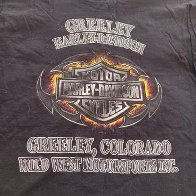 MEN'S HARLEY DAVIDSON LARGE SHIRTS