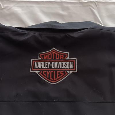 MEN'S HARLEY DAVIDSON SHIRT (XL) AND SWEATER (L)