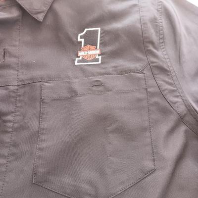 MEN'S HARLEY DAVIDSON SHIRT (XL) AND SWEATER (L)