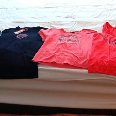 4 LADIES HARLEY DAVIDSON SHIRTS SIZE LARGE