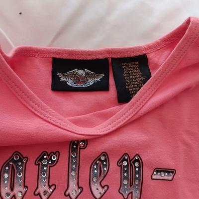 4 LADIES HARLEY DAVIDSON SHIRTS SIZE LARGE
