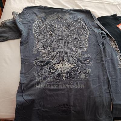 4 LADIES HARLEY DAVIDSON SHIRTS SIZE LARGE