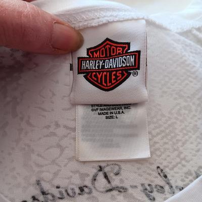 4 LADIES HARLEY DAVIDSON SHIRTS SIZE LARGE