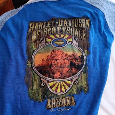 4 LADIES HARLEY DAVIDSON SHIRTS SIZE LARGE