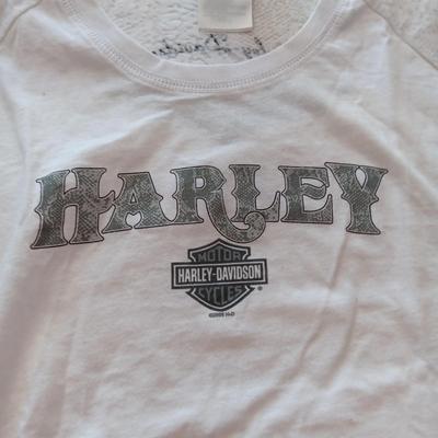 4 LADIES HARLEY DAVIDSON SHIRTS SIZE LARGE