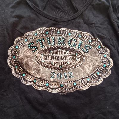 4 LADIES HARLEY DAVIDSON SHIRTS SIZE LARGE