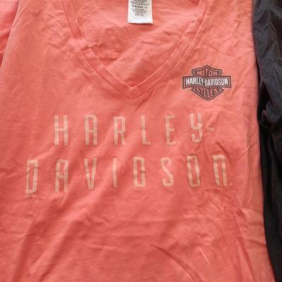 4 LADIES PLUS SIZE HARLEY DAVIDSON SHIRTS