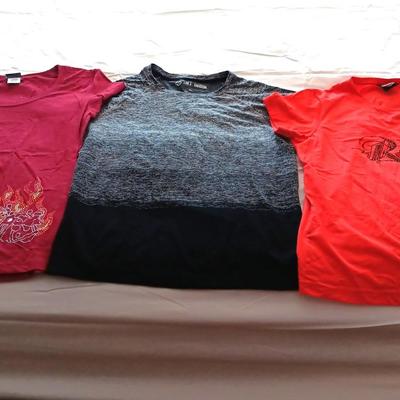 3 LADIES HARLEY DAVIDSON SHIRTS SIZE XL