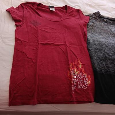 3 LADIES HARLEY DAVIDSON SHIRTS SIZE XL