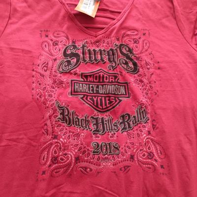 3 LADIES HARLEY DAVIDSON SHIRTS SIZE XL