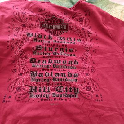 3 LADIES HARLEY DAVIDSON SHIRTS SIZE XL