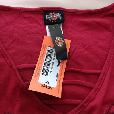 3 LADIES HARLEY DAVIDSON SHIRTS SIZE XL