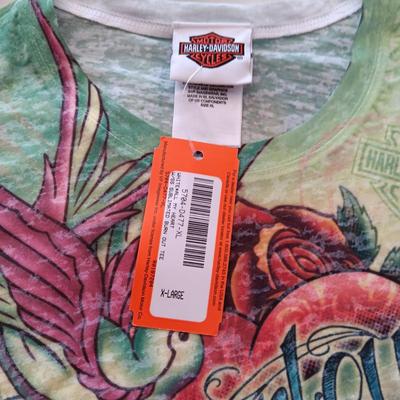 3 LADIES HARLEY DAVIDSON SHIRTS SIZE XL