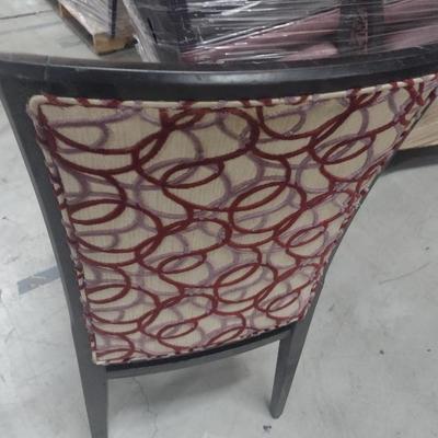 Set of Eight Commercial Grade Kellex Brand Cushioned Seat and Back Dining Chairs Choice D