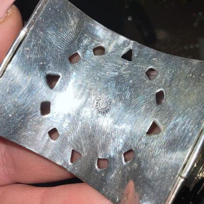 B56-sterling bracelet with additional jewelry