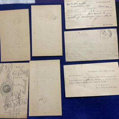 1800’s Postcards