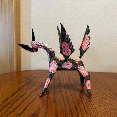 ALEBRIJE - WOOD CARVED AND HAND PAINTED