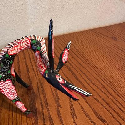 ALEBRIJE - WOOD CARVED AND HAND PAINTED