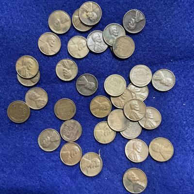 35 Wheat pennies