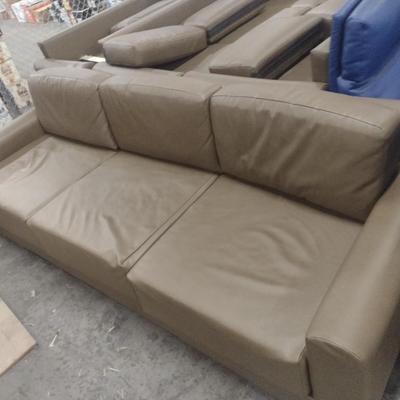 Commercial Grade Oversized Three Cushion Couch Choice A