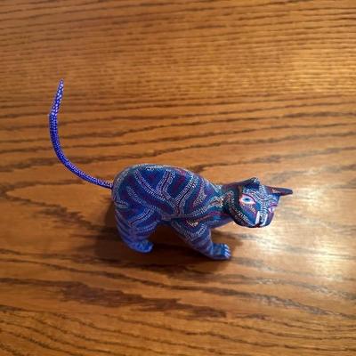 OAXACAN ALEBRIJE - WOOD CARVED, HAND PAINTED AND SIGNED