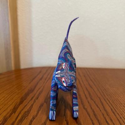 OAXACAN ALEBRIJE - WOOD CARVED, HAND PAINTED AND SIGNED