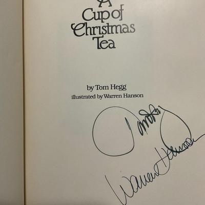 A Cup Of Christmas Tea Signed