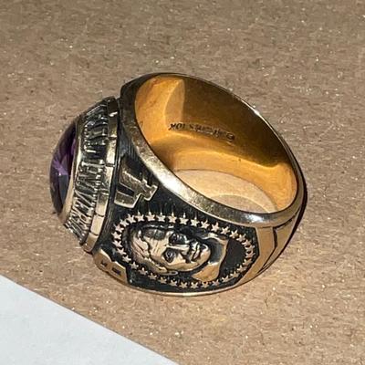 B75-Jostens 10k ring