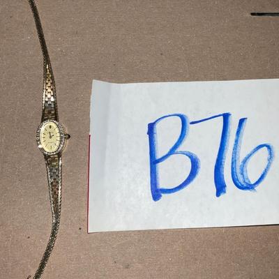 B76-Women’s watch stamped 14k