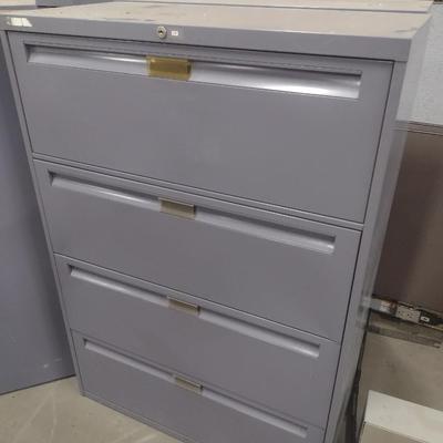 Commercial Heavy Duty Four Drawer Filing Cabinet Choice E