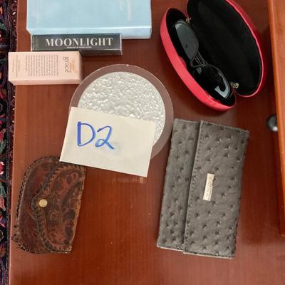 D2-Fragrances, wallet, sunglasses etc