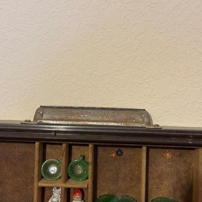PRINTERS DRAWER SHADOW BOX WITH SOME GREAT TRINKETS AND MINIATURE TREASURES
