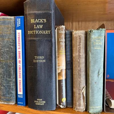 VARIETY OF BOOKS