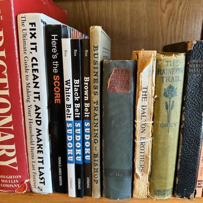 VARIETY OF BOOKS