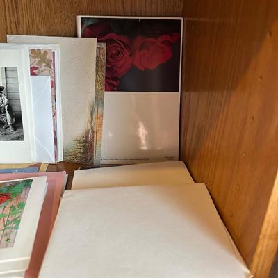 A NICE VARIETY OF GREETING CARDS AND STATIONARY
