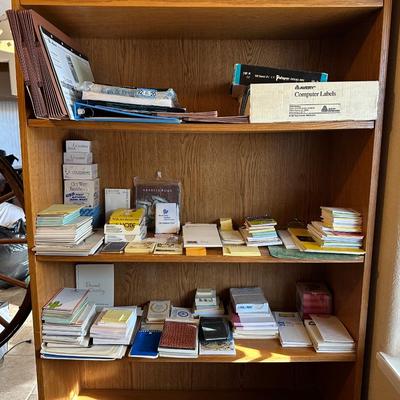 AN ASSORTMENT OF OFFICE SUPPLIES, AND STATIONARY